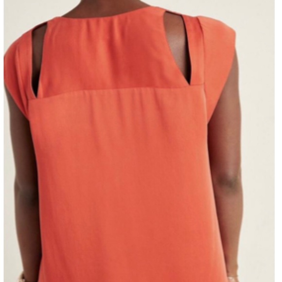 Anthropologie Maeve Ally Cupro Tunic Top - Picture 2 of 9